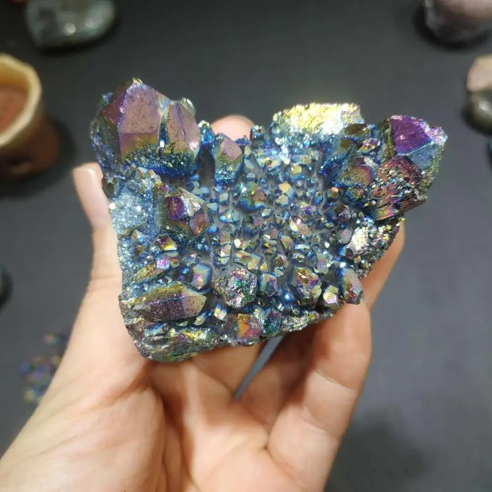 Natural Crystal Rough Stone cluster Specimen | Дом и сад