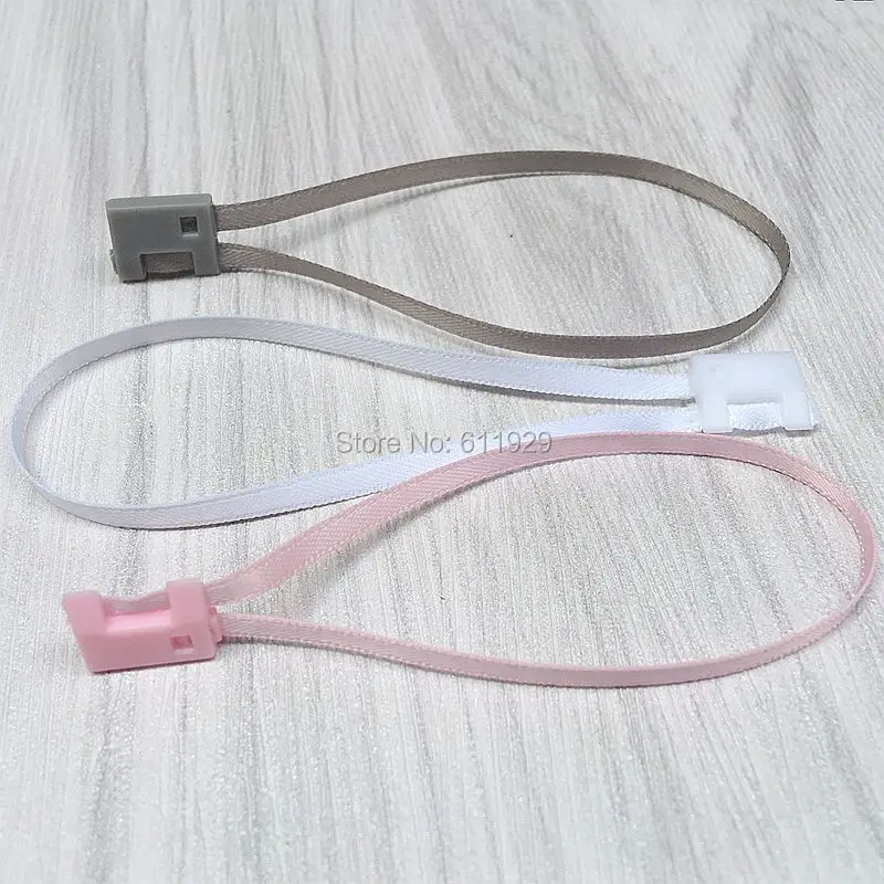 Free shipping top-grade silk sling/clothing tag string/hang thread/tag line/satin ribbon/silk cord 500 pcs a lot | Дом и сад