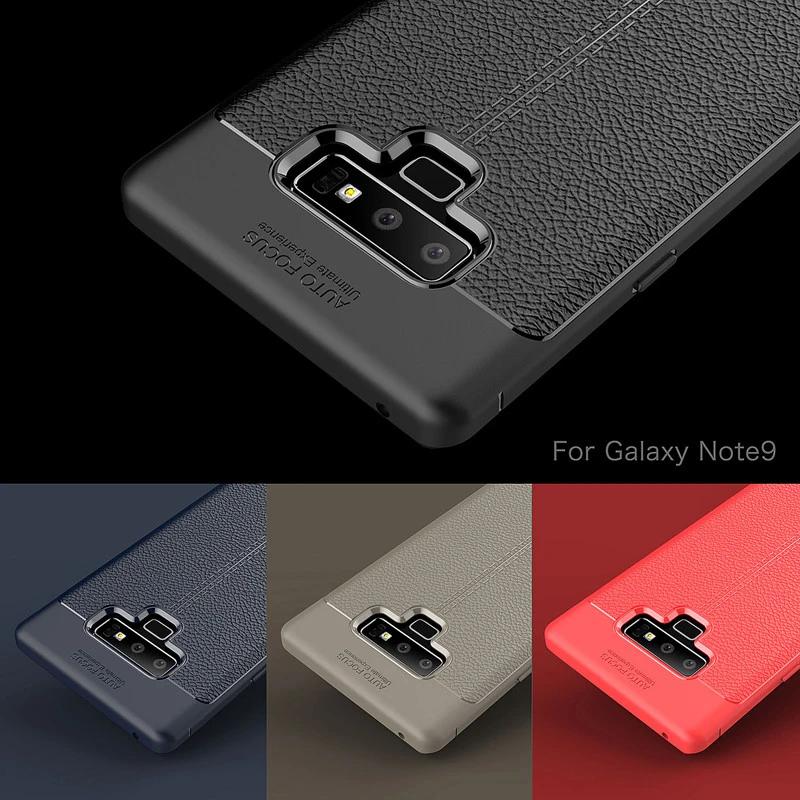 3D Shockproof Case For Coque Samsung Galaxy Note 9 Vintage Soft TPU Cover Note9 Capa Fundas |