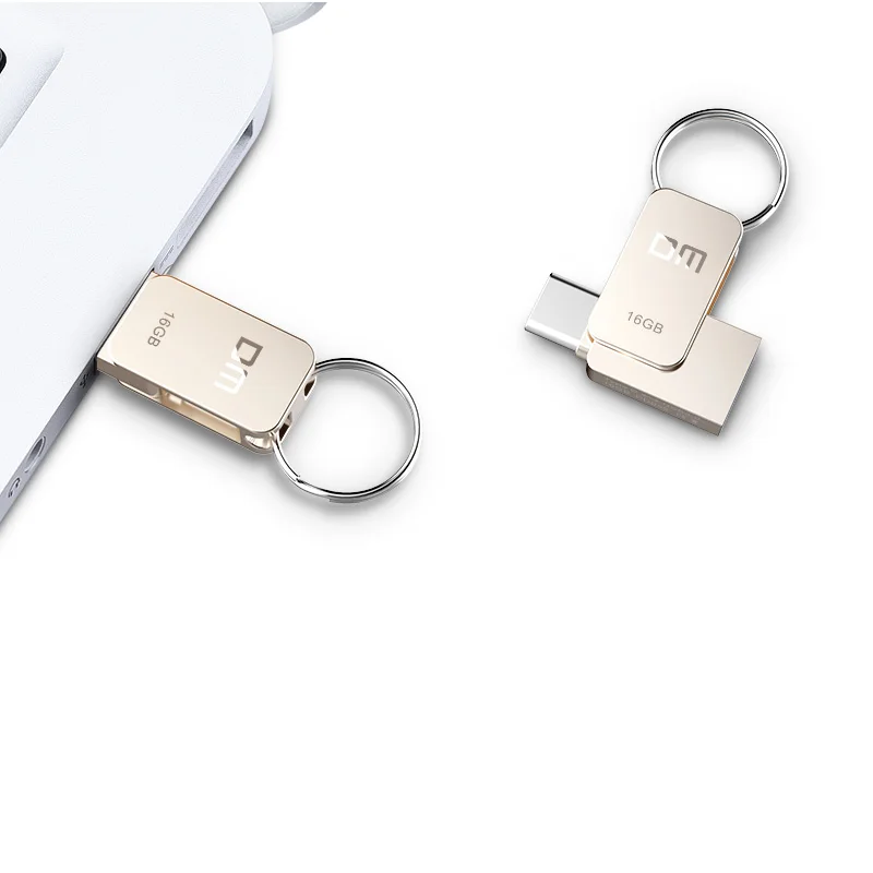 USB флеш-накопитель DM PD059 128 ГБ OTG металлический корпус 3 0 64 флешка-ключ 32 Type-C