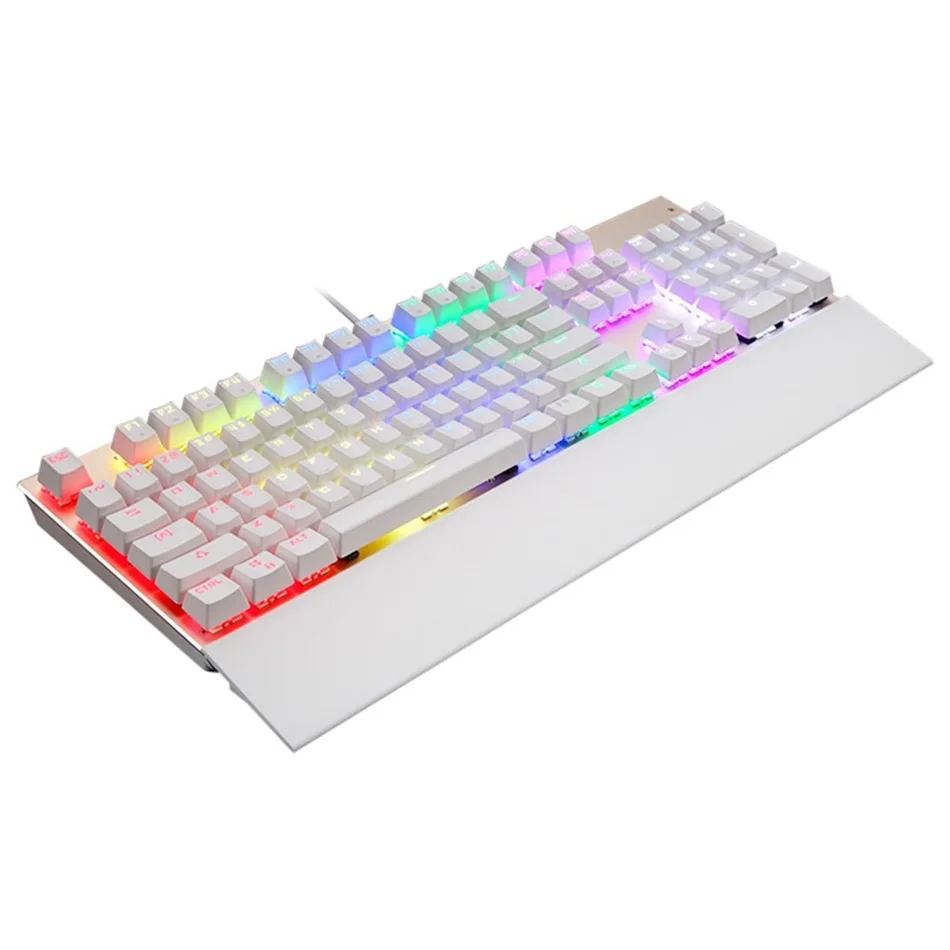 Motospeed CK108 механическая клавиатура 104 ключей русский и английский Проводная RGB