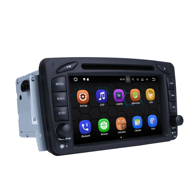 7 &quotAndroid 9 0 автомобильный dvd плеер стерео система для Mercedes Benz W209 W203 W463 Viano W639 Vito WIFI
