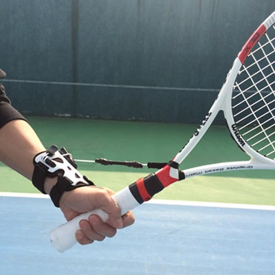 Tennis Wrist Trainer Профессиональный теннисный тренажер для запястья, тренировочный тренажер для обслуживания, спортивный тренировочный инструмент для самообучения, Правильная осанка для запястья, аксессуары - Цвет: Tennis Wrist Trainer