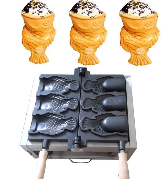 FY 1103B 110 В 220 Коммерческая электрическая машина для мороженого taiyaki Корейская