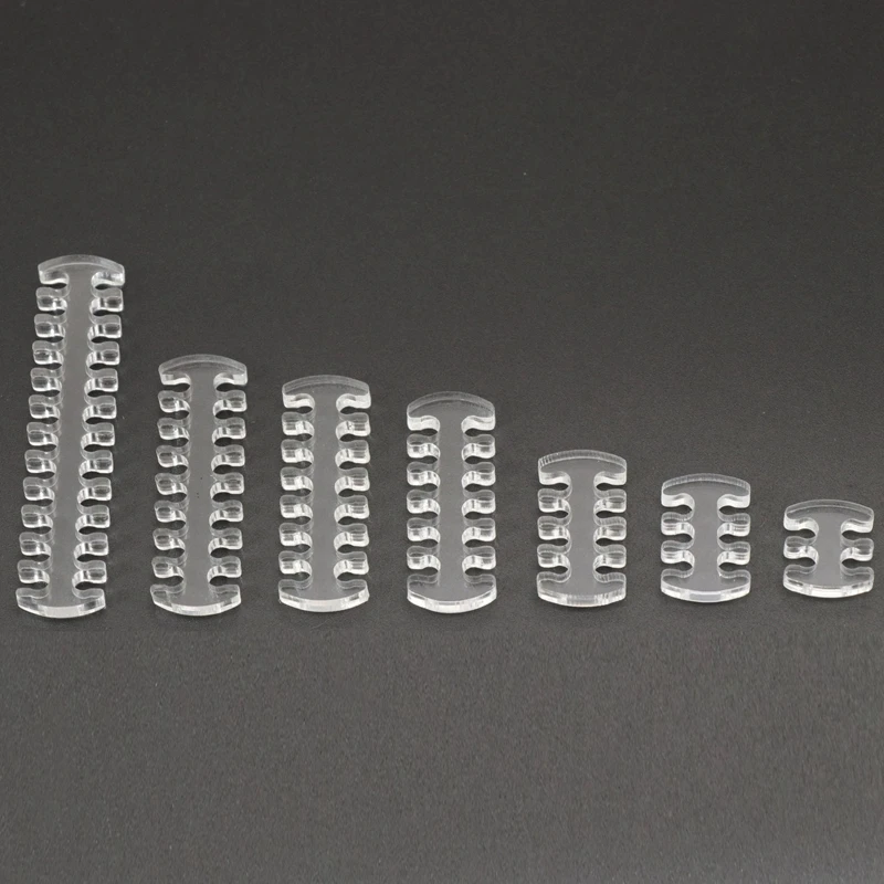 

Acrylic Open 4Pin 6Pin 8Pin 12Pin 14Pin 16Pin 24Pin Cable Comb for Sleeved Computer Power Cables