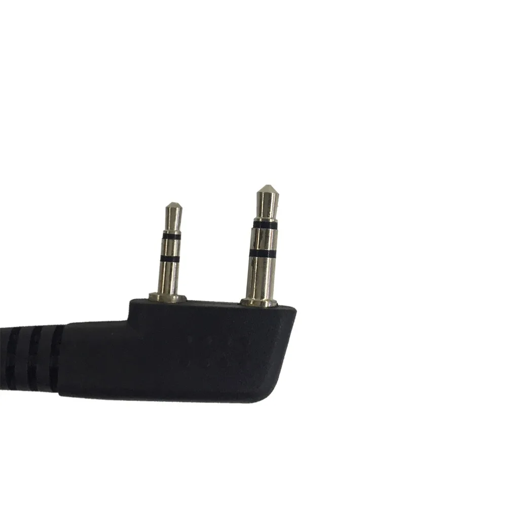 JXEJXO Новый 2 контактный g образный наушник для Kenwood BAOFENG UV5RA TYT MD 380 WOUXUN KG UV6DTwo радио