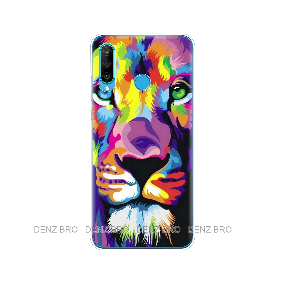 61776 Для huawei P30 Pro Чехол huawei P30Pro силиконовый мягкий ТПУ чехол для телефона на huawei P30 Pro VOG-L29 ELE-L29 P 30 Lite чехол-бампер - Цвет: 61776