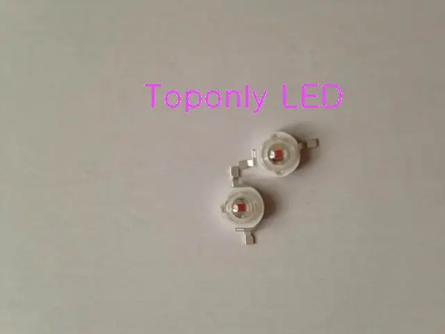 Высокое качество 1 Вт эпилeds чипы глубокий красный цвет led излучающие диоды 650 660nm