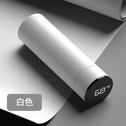 white 300ml 300 мл, умный термос, чашка для мужчин и женщин, измерительная температура, Женская мода, новая пара, портативная чашка для чая - Цвет: white 300ml
