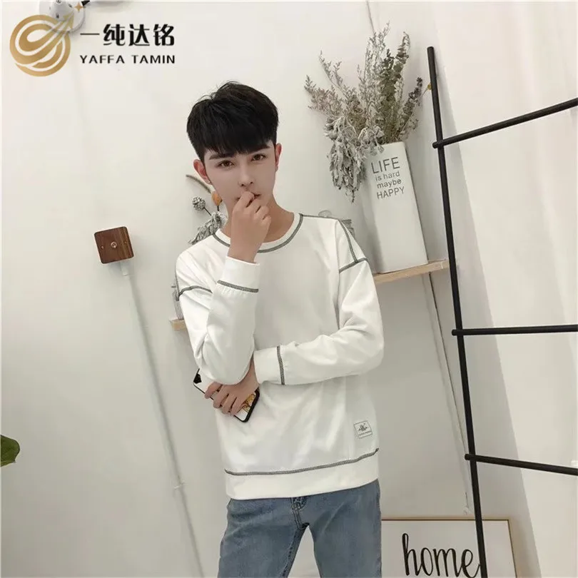 

2017 men Hoodies Sweatshirts Fashion Brand white black Hoodies men Long Sleeve Casual Sweatshirt Pullover tops female Hoodies