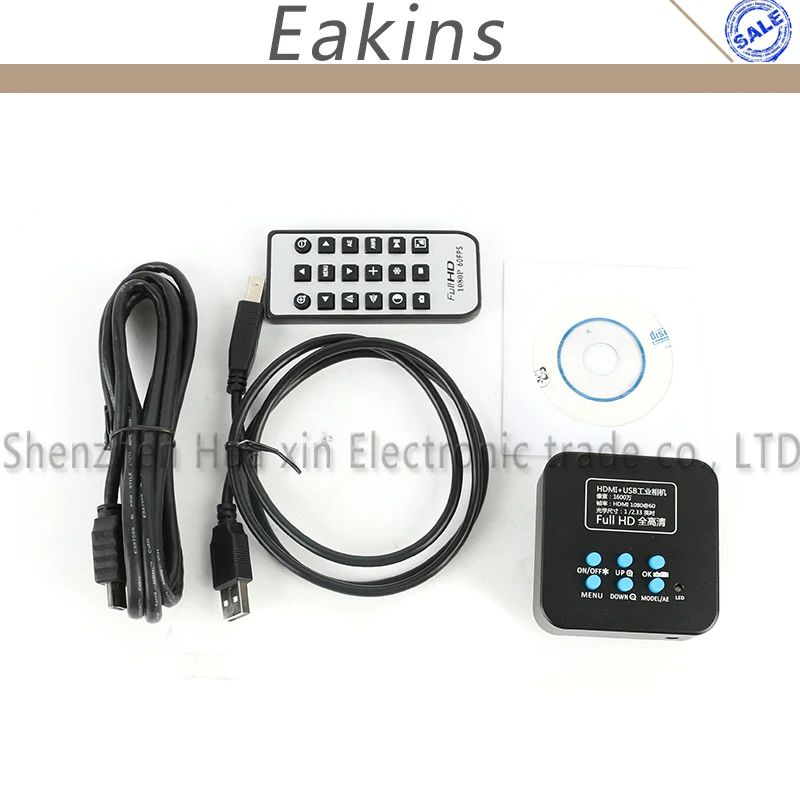 1/2 X полный комплект камеры 16 0 МП Full HD 144. 33 дюйма HDMI USB2.0 промышленный микроскоп с
