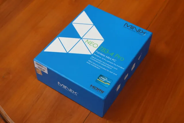 MINIX ТВ приставка NEO Z83-4 Pro официальный Windows 10 Pro мини ПК Intel Atom x5-Z8350 4 ГБ/32 ГБ ac wifi 1000 м LAN HDMI смарт ТВ приставка