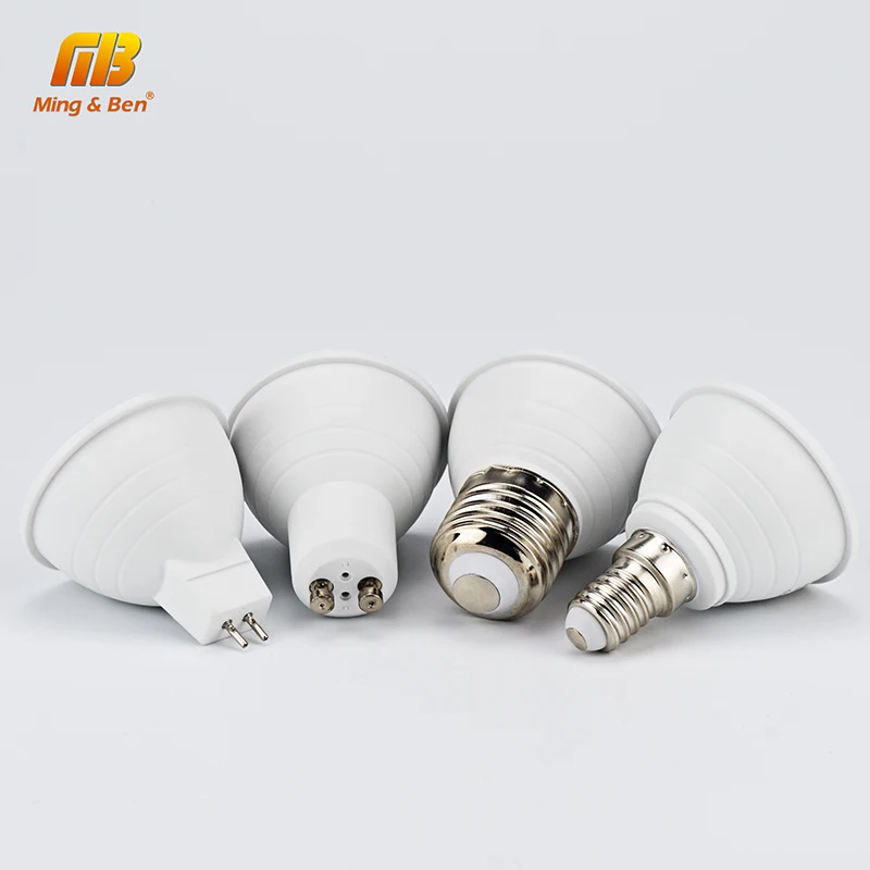 6 шт Светодиодный свет лампы Spotlight GU10 MR16 E14 E27 6 W 220 V светодиодный COB Чип Угол раскрытия луча 24 120 градусов светодиодный пятно света для стол настенный светильник