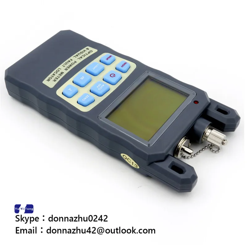 Новый список 80A оптической мощности метр красный свет одна машина 5 км измеритель