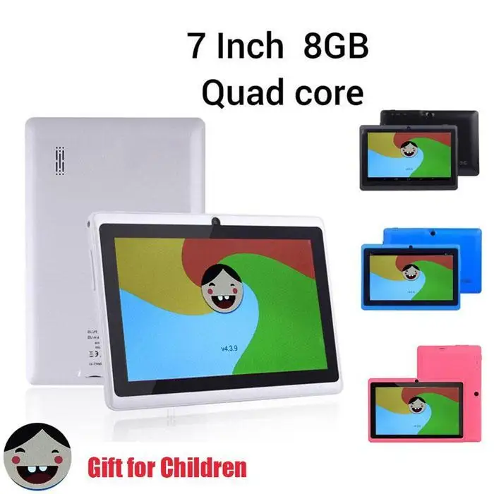 Унисекс 7 дюймовый Android Quad-Core Tablet 3000 mAh PC 512 casual wireless+ 8GB инструкция по эксплуатации wifi Bluetooth PC