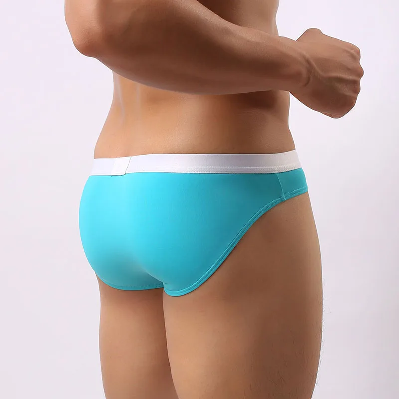 

Brand Brave Person Men gay Briefs Sexy Underwear Briefs Low Waist Underpants Nylon Men Bikini ropa interior de hombre