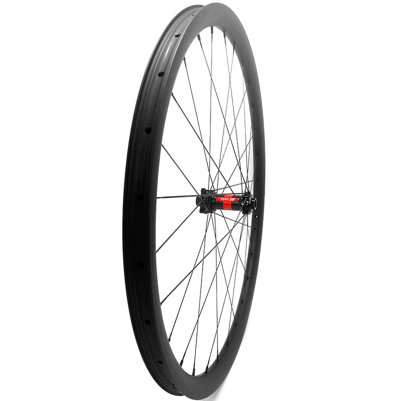 Графен 29er Углеродные mtb колеса AM 36x28m бескамерные дисковые велосипеды DT240S прямые