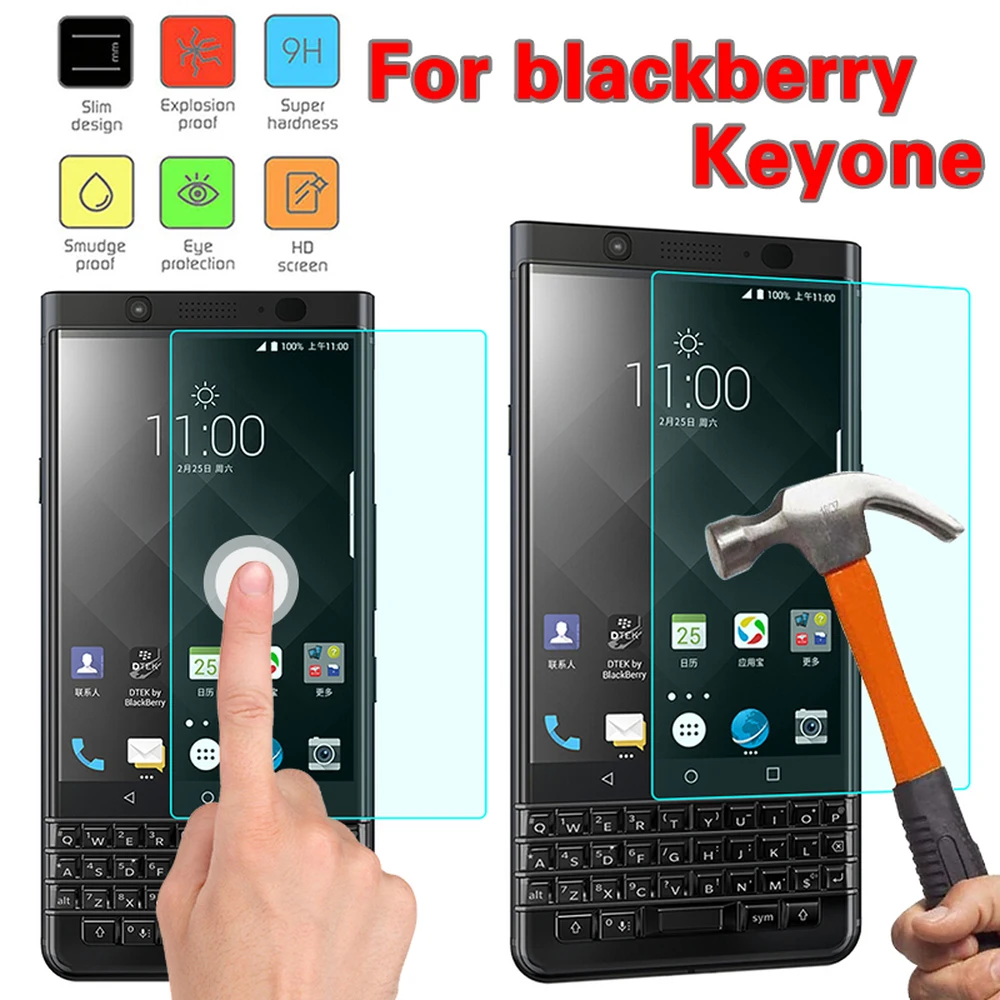2.5D закаленное стекло защитная пленка для экрана BlackBerry Q10 Q20 Z30 Aurora Keyone стеклянная
