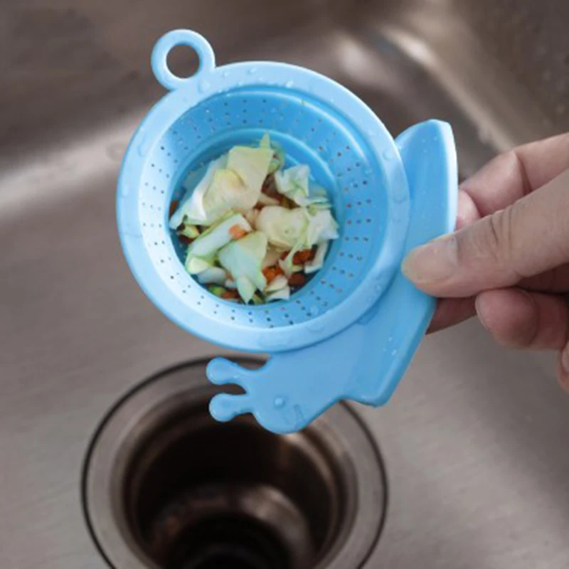 Мультфильм Кухня Ванная комната бассейна Душ трапных Обложка волос фильтр