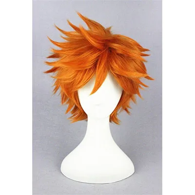 Only wig Новое Аниме Haikyuu! Карасуно старшеклассный волейбольный клуб Джерси Хината Syouyou/Kageyama Tobio Косплей Костюм Униформа спортивная одежда - Цвет: Only wig