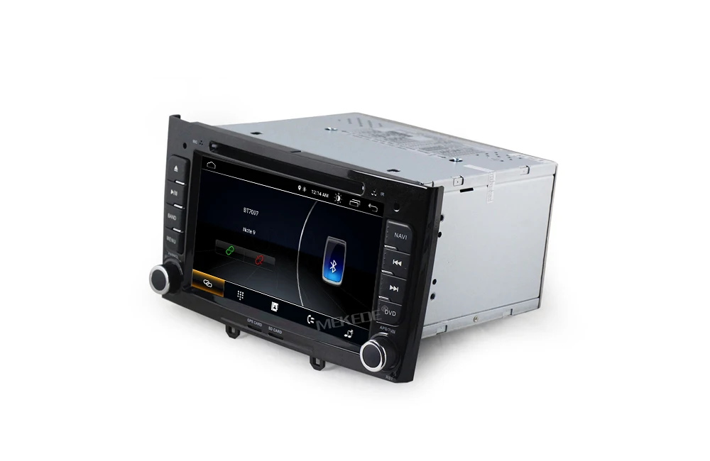 MEKEDE Android8.1 четырехъядерный для peugeot 308 408 автомобильный dvd-плеер gps навигатор Bluetooth радио микрофон карта подарок