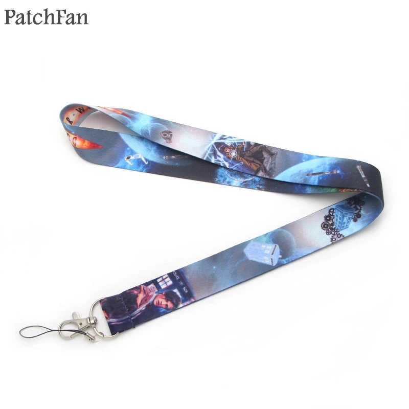 Patchfan новейшие ремешки для ключей Doctor Who, держатель для очков, брелок для ключей, телефонов, камер, webbing A0316