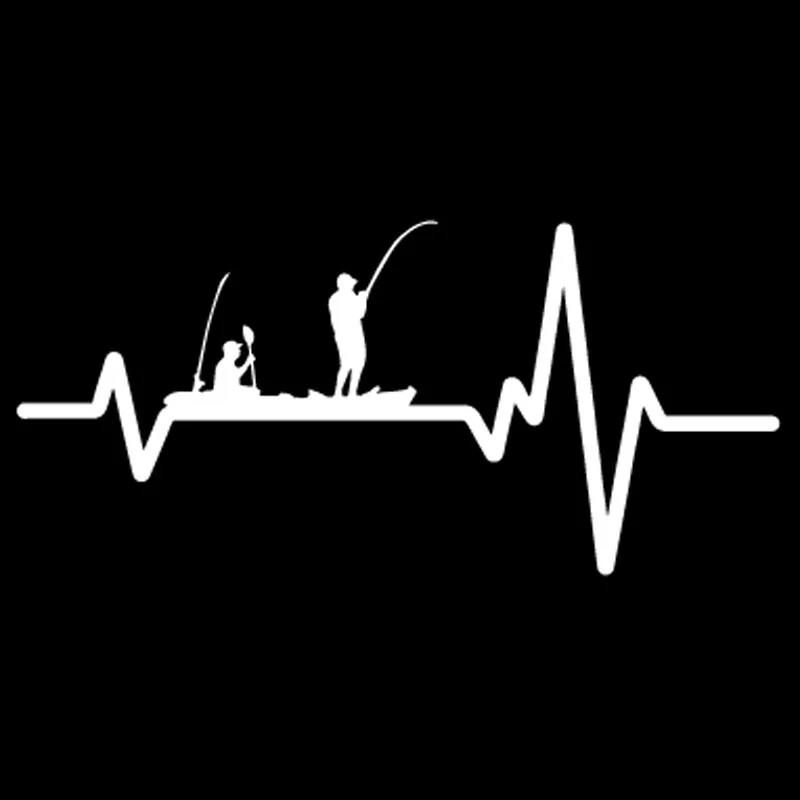 YJZT 17 5 см * 8 2 наклейка виниловая пленка для оклеивания автомобилей Стикеры Heart Beat