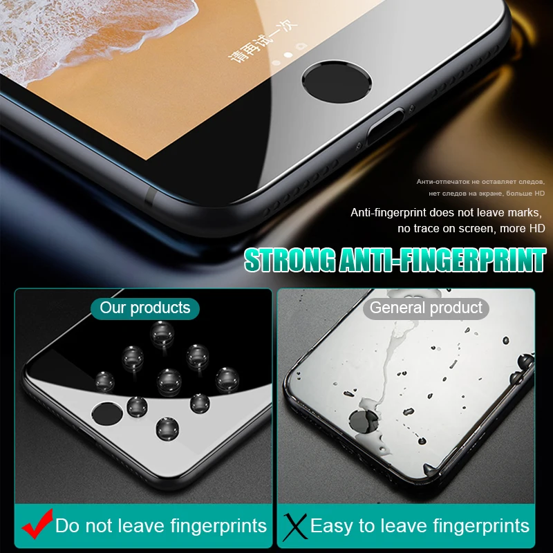 20D полное Защитное стекло для IPhone XR XS Max X Закаленное защитная пленка экрана