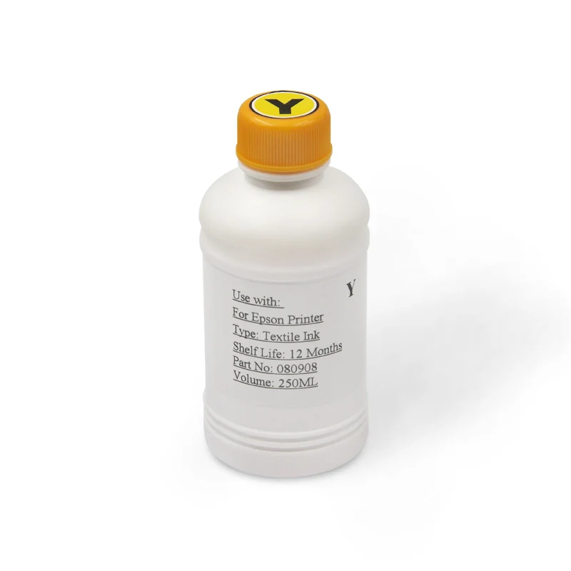 250 мл/бутылка Чернила для цифровой печати по ткани Epson Stylus T50 R290 4000 4800 7400 7600 7800 7880 9400