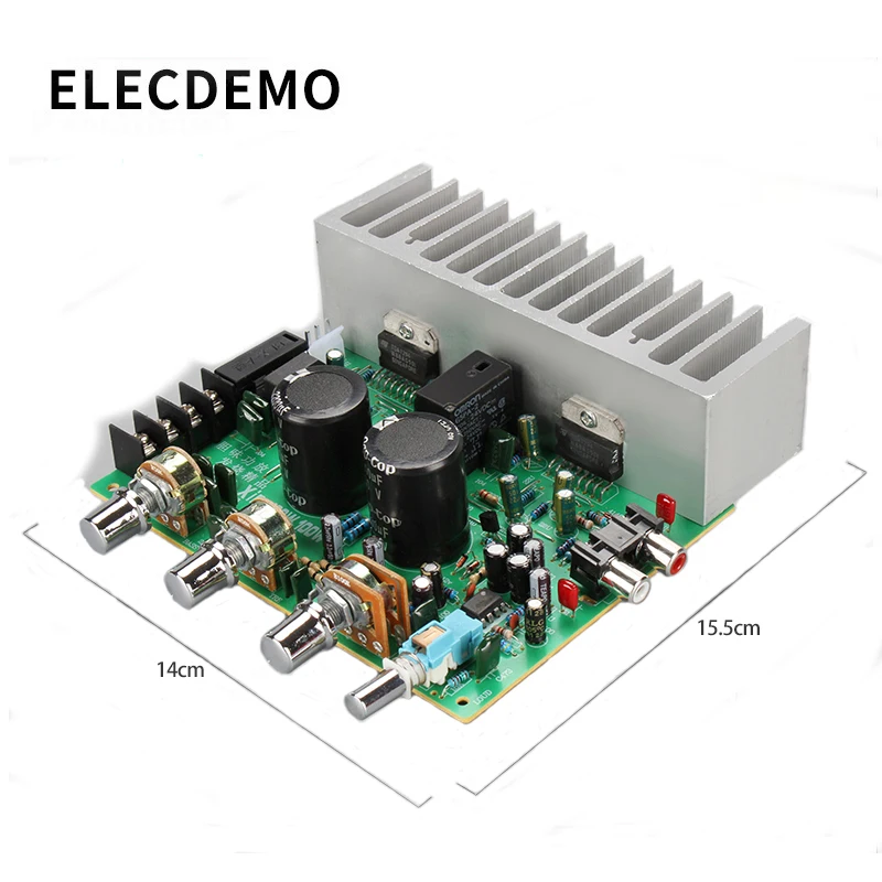 TDA7294 Amplifier Audio Board AMP 100W*2 High Power 2.0 Channel Amplificador Sound Speaker Home Diy | Компьютеры и офис