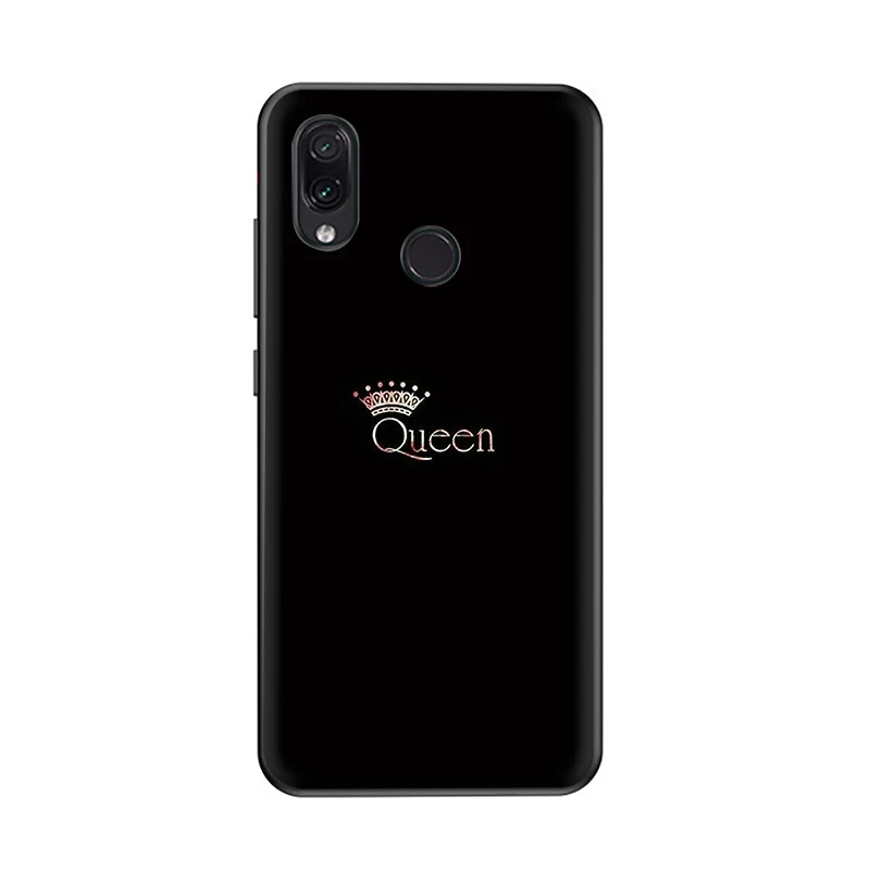 B12 Принцесса Королева Корона король мягкий чехол для телефона для Redmi 4A 4X5 6 A Plus Pro 7 GO Note 4 4X5 6 7 8 Pro 7A K20 pro - Цвет: B12
