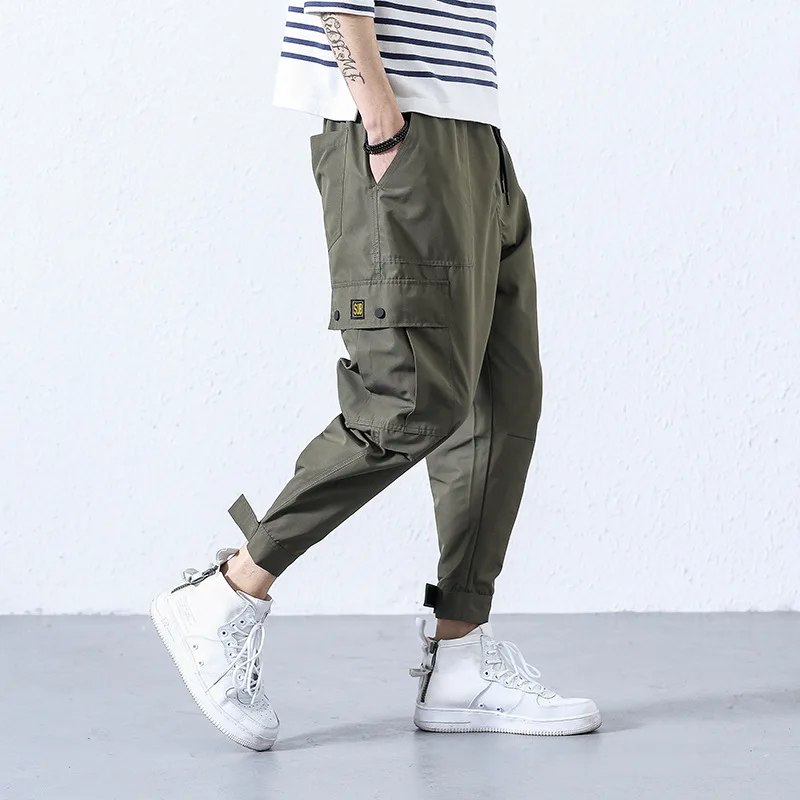 2019 мужские спортивные штаны брюки для досуга хип-хоп брюки-карго уличная одежда