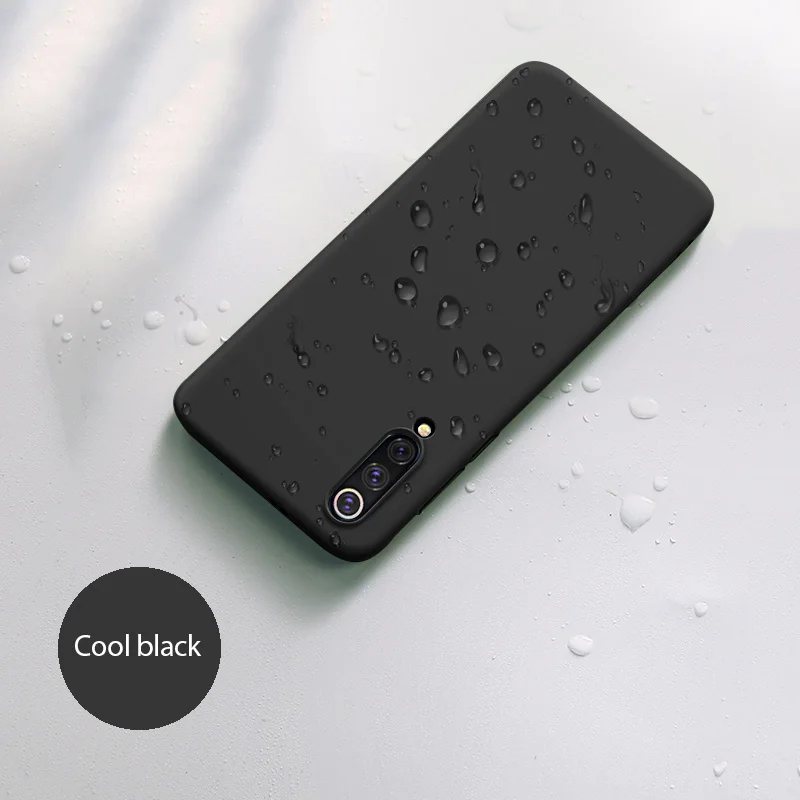 001 Жидкий силиконовый чехол для Xiao mi Red mi Note 7 8 Pro 8A 7A 6A K20 GO чехол s mi A3 9T 9 Lite 8 SE CC9 A2 mi Note 10 Pro Чехол бампер - Цвет: 001