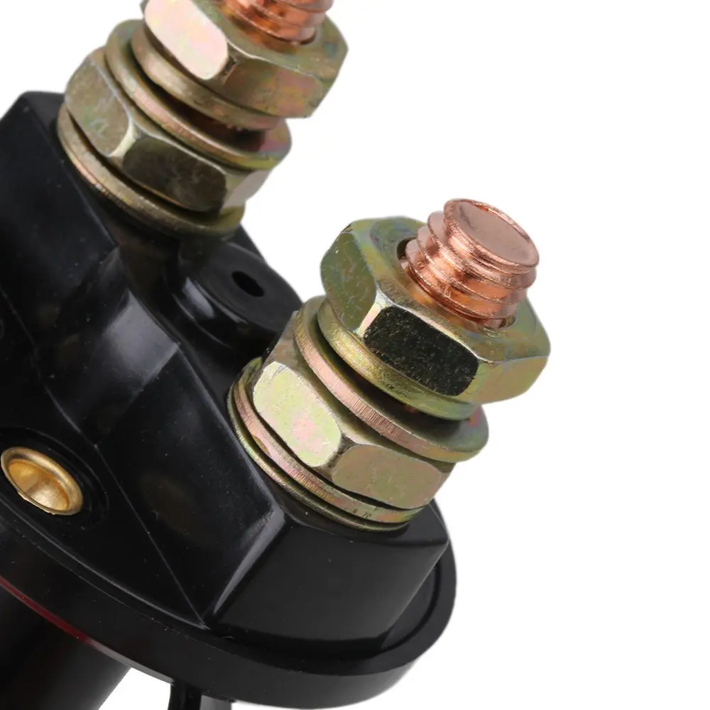 Поворотный переключатель 60 в 400 А отключение аккумулятора с съемным ключом 4