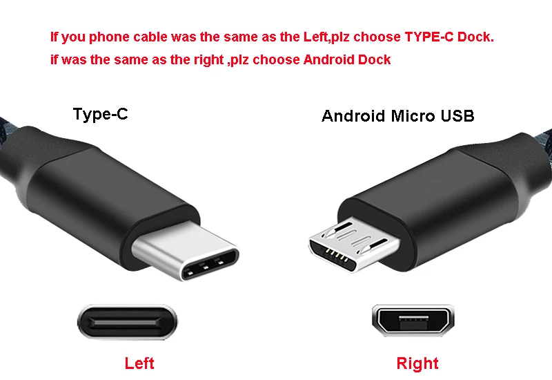 Зарядная база док станция держатель зарядное устройство для Android type C huawei Xiaomi samsung