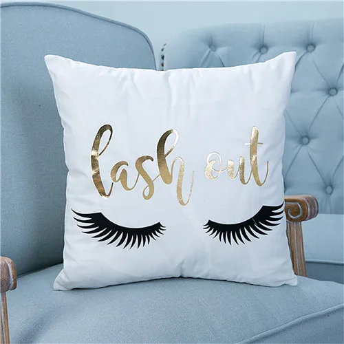 Cushion Cover 009 BeddingOutlet бронзового цвета Рождественская подушка крышка с золотым принтом, накидка для подушки, Декоративная Подушка Чехол Диван кресло наволочка с изображением автомобиля, подарок на Рождество - Цвет: Cushion Cover 009