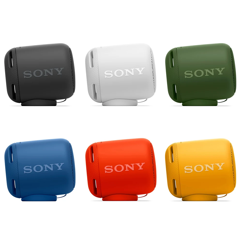 Sony SRS-XB10 Портативный Беспроводной Динамик Bluetooth 4,2 сабвуфер NFC Функция открытый Динамик s глубокий бас IPX5 Водонепроницаемый