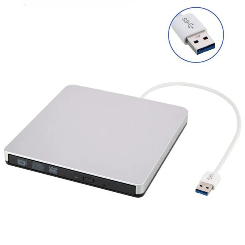 Высокоскоростной Внешний USB 3 0 DL DVD RW ГОРЕЛКА CD писатель тонкий портативный