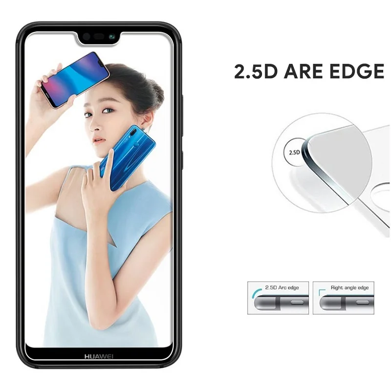 Стекло Экран протектор для Huawei p20 Lite закаленное защитное на защитная пленка