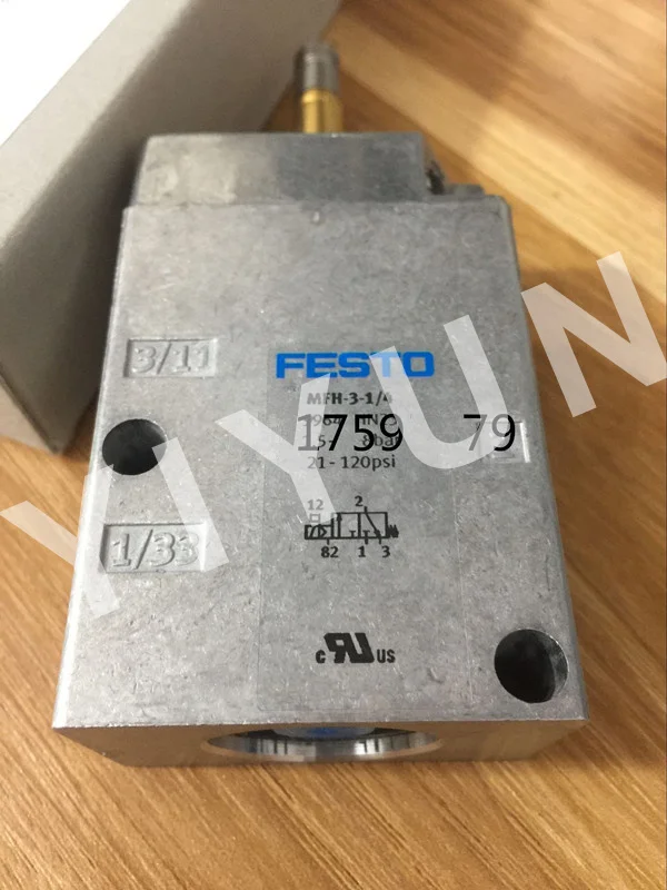 MFH-3-1/8-SEU 11121 MFH-3-1/8 7802 MFH-3-1/4 9964 MFH-3-1/2 9857 MFH-3-1/2-S 7960 электромагнитный клапан FESTO