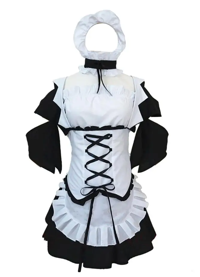 Белый Горничной сами! Kaichou wa Maid-sama! Мисаки платье Ayuzawa Косплэй костюм - Цвет: Белый