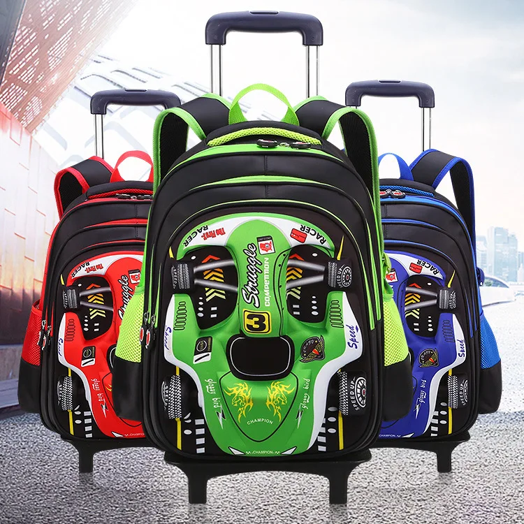 Детские школьные сумки для мальчиков детский школьный рюкзак с колесами