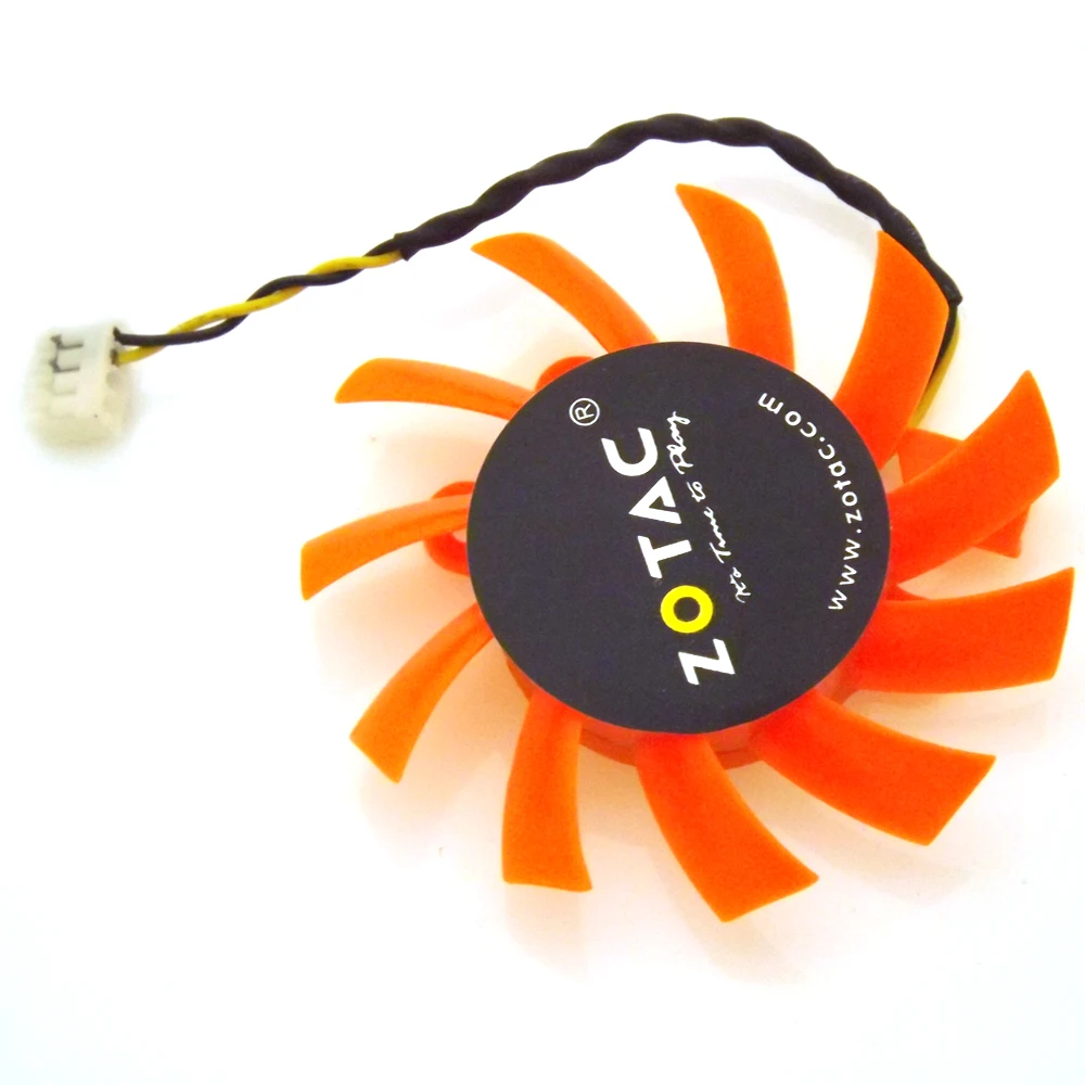 Бесплатная доставка GY6010M12S 12 В 0.10A 55 мм 34x31x13 2 провода 4Pin для ZOTAC Вентилятор