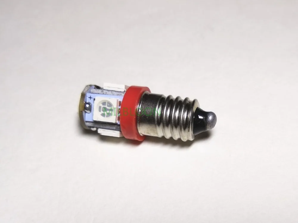 5 шт. 24v E10 лампочка для инструмента 4,5 v дисплей ширина лампа для чтения светильник E10 12V номерного знака 3V E10 сигнальная лампа DC6V сигнальный светильник