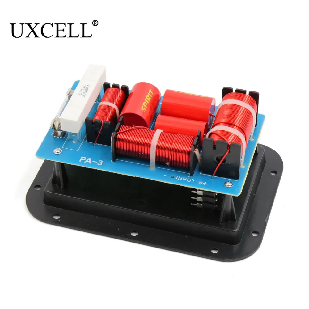 UXCELL DC 250 в 500 Вт 3 ходовые фильтры кроссовера мультиколонка аудио делитель частоты