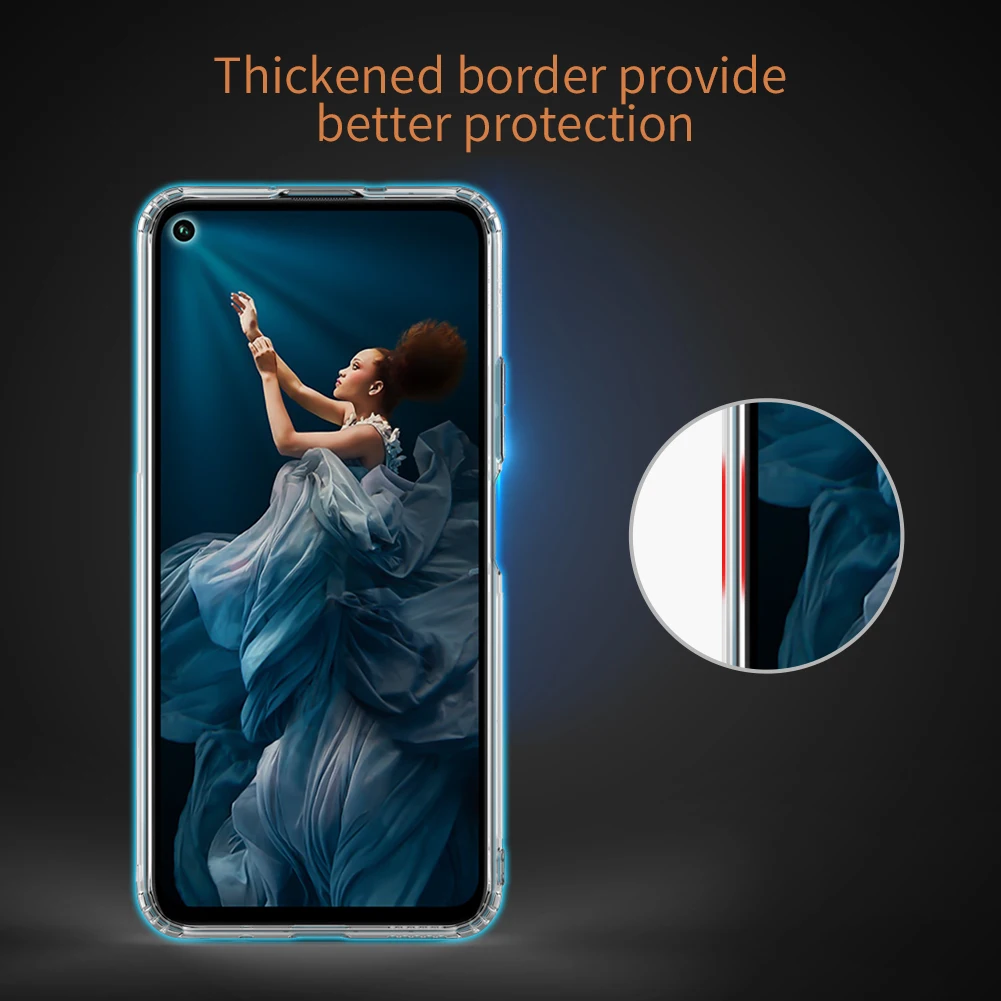 Для Huawei Honor 20 pro Чехол NILLKIN Ультра тонкий ТПУ чехол для Высокое качество подходящие
