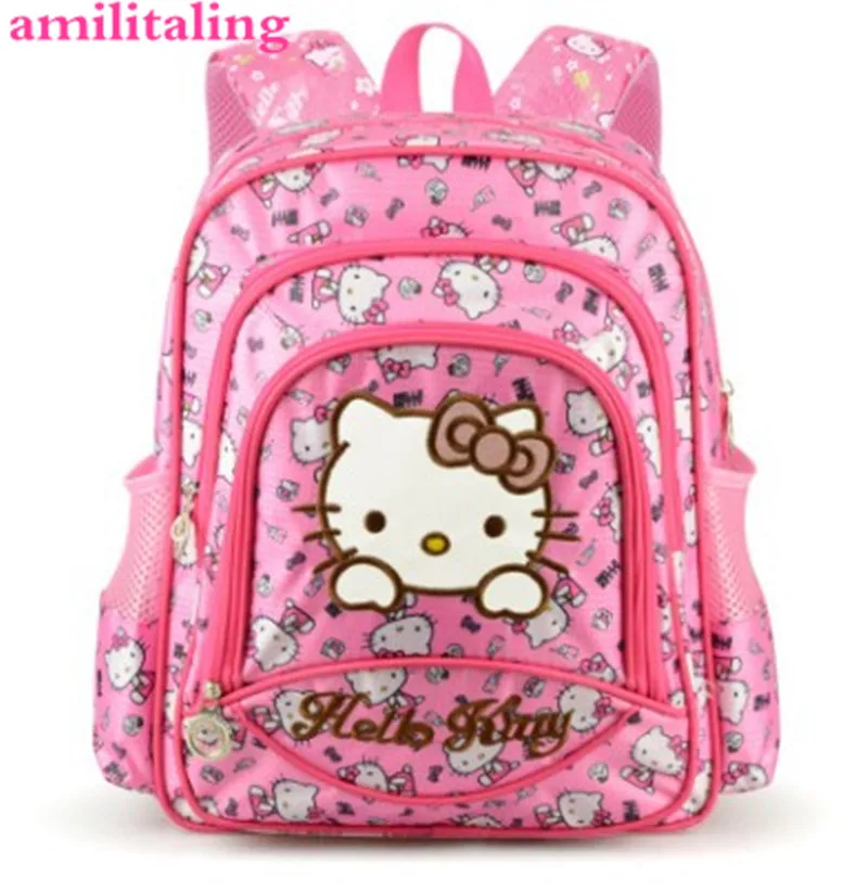 Новый милый женский рюкзак Hello kitty для девочек сумка кошелек yey-0993 | Багаж и сумки