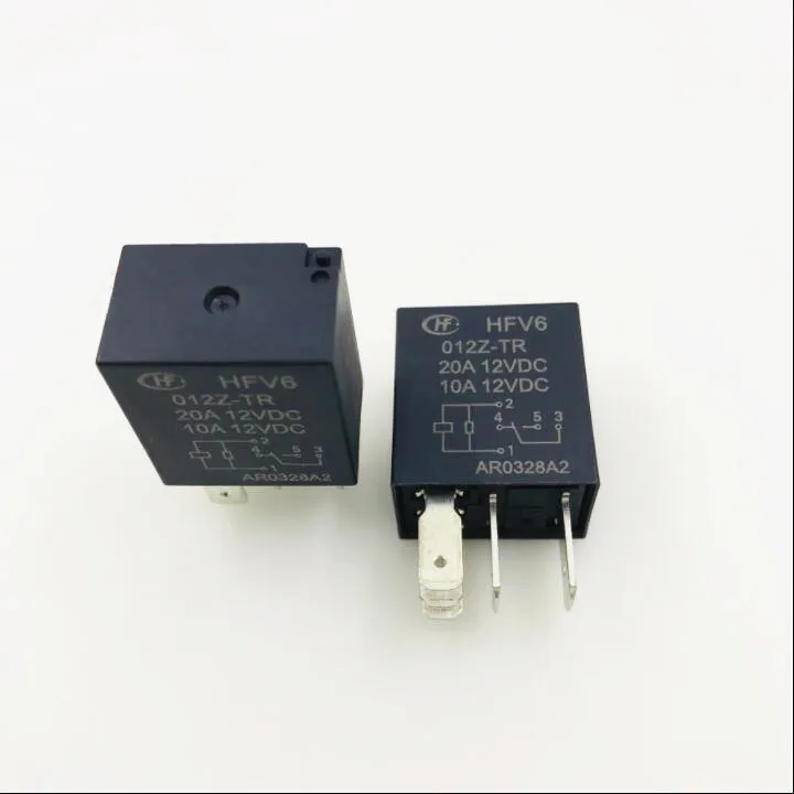 Новое автомобильное реле 12 В HFV6 012Z TR 20A 12V 12VDC DC12V 5PIN|auto relay|car relay20a relay |
