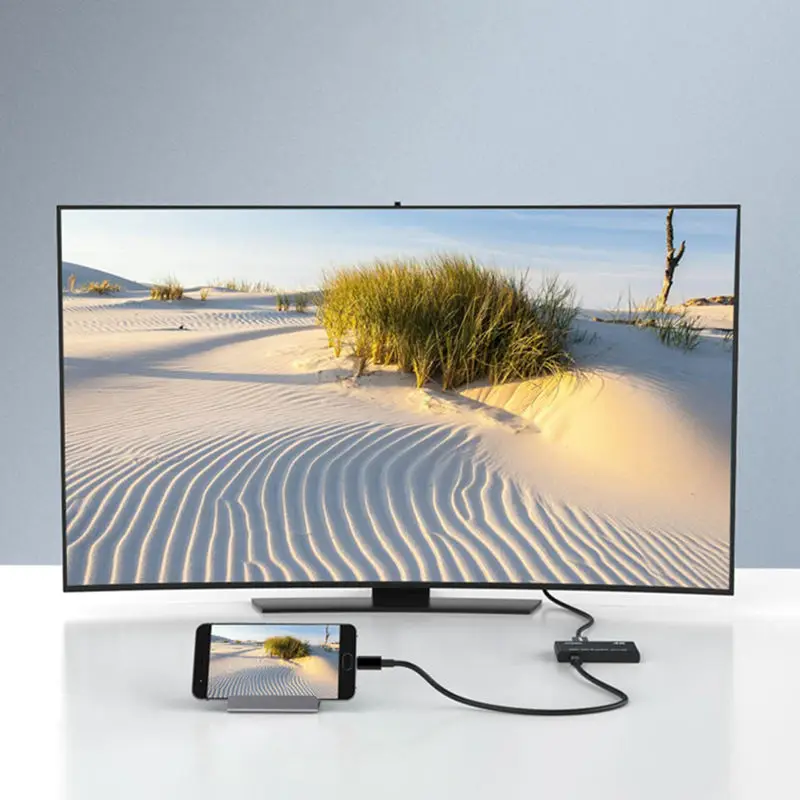Мини-переключатель усилителя Hdmi Type C 1 порт USB и 3 порта s 4K x 2K переключатель