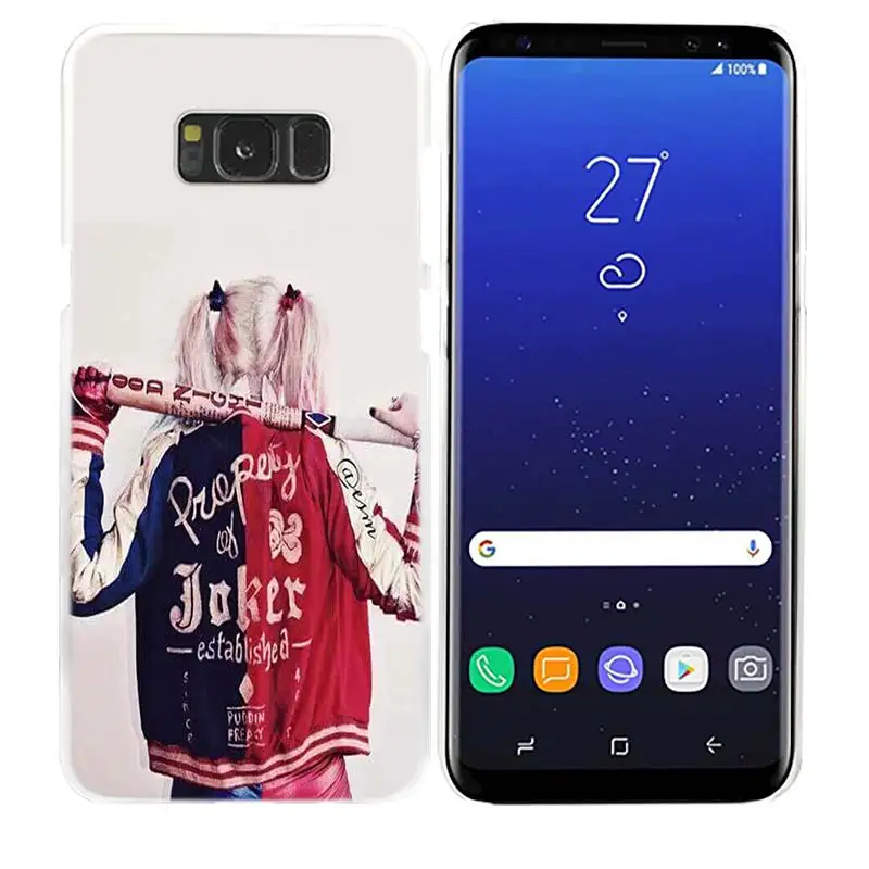 01 Харли Квинн Отряд Самоубийц для samsung Galaxy Note 8 9 M30 M20 M10 S10 S9 S8 Plus S7 S6 Edge жесткий пластиковый чехол для телефона - Цвет: 01